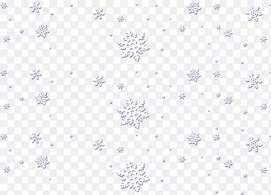 冬季雪花符合装饰元素