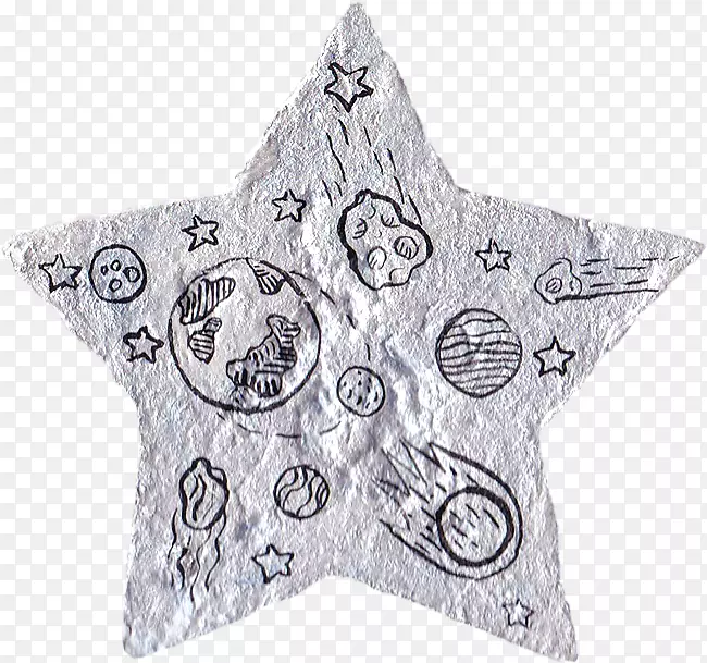 颗粒感星星宇宙陨石