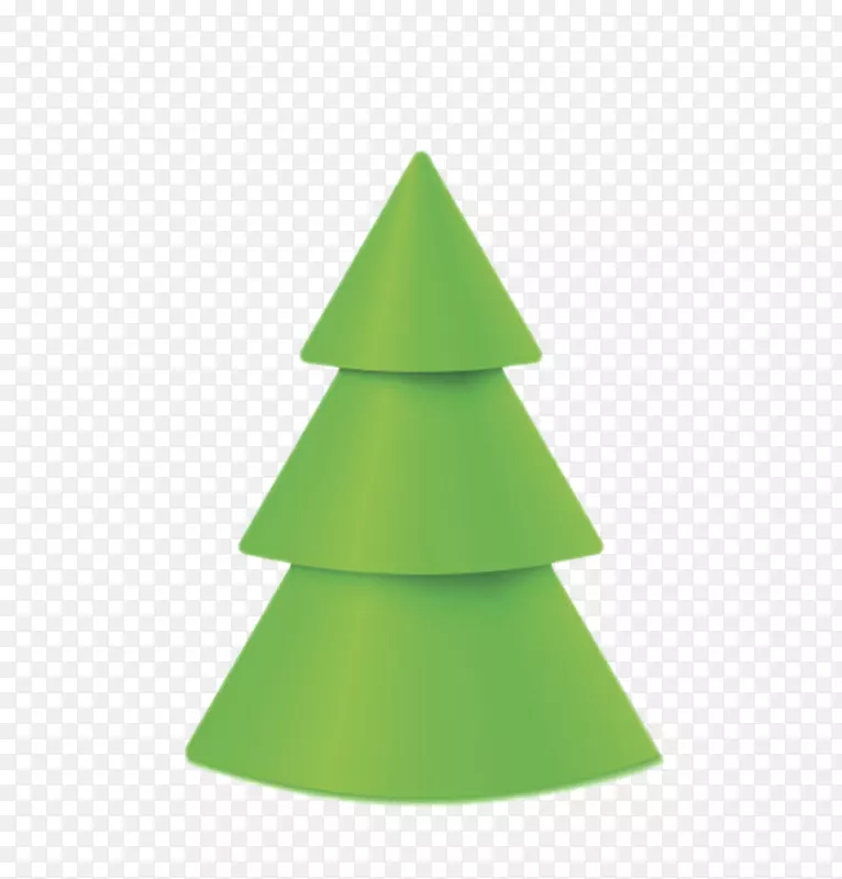 绿色圣诞树金字塔形图案