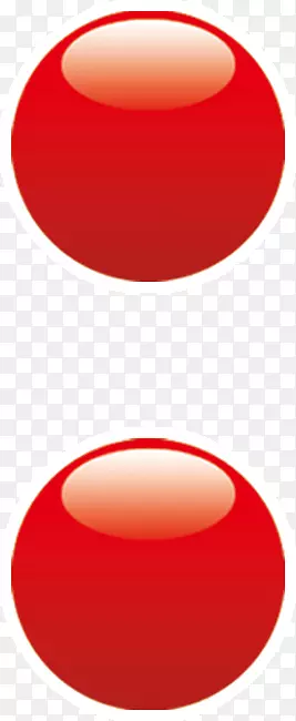 红色圆球装饰