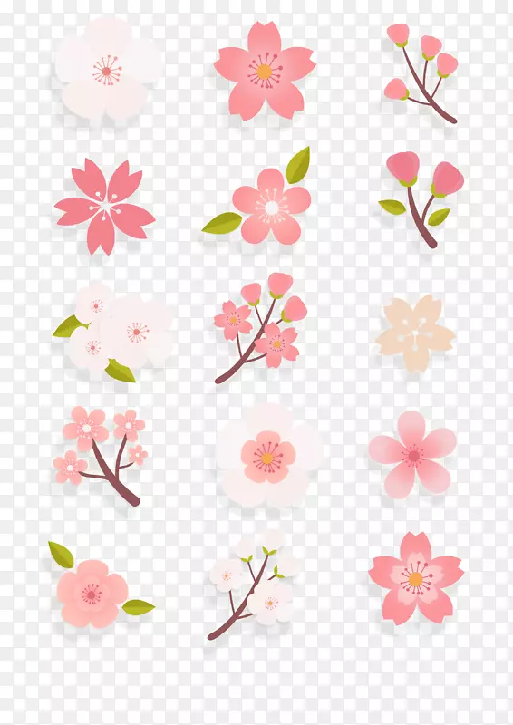 樱花透明装饰
