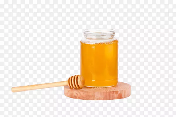 黄色蜂蜜罐