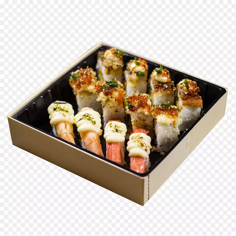 牛皮纸寿司餐盒免扣