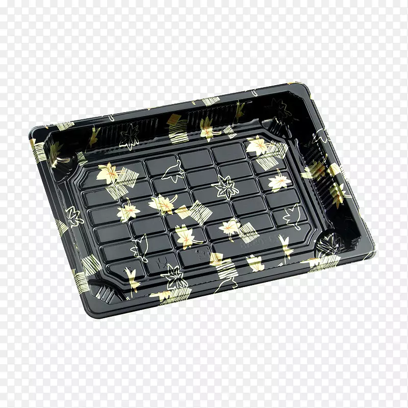 方形花纹寿司盒免扣