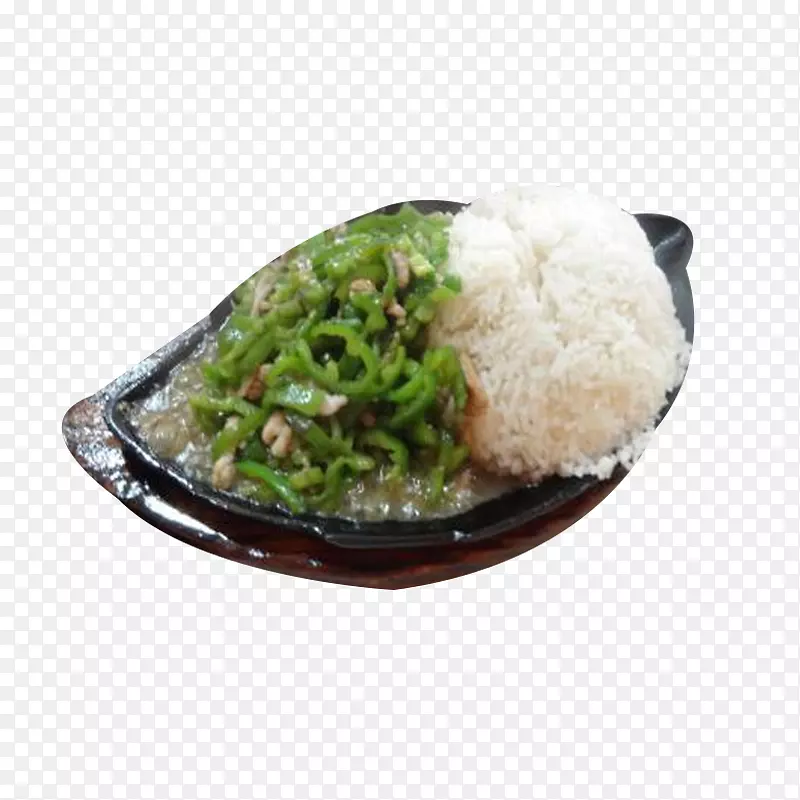 青椒肉丝 石锅饭 美味