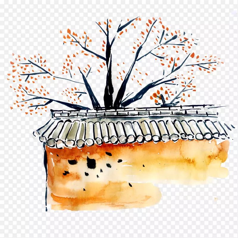 一枝红杏