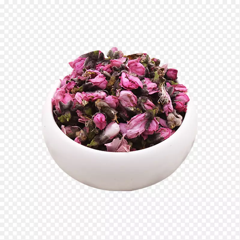 产品实物花草茶桃花茶