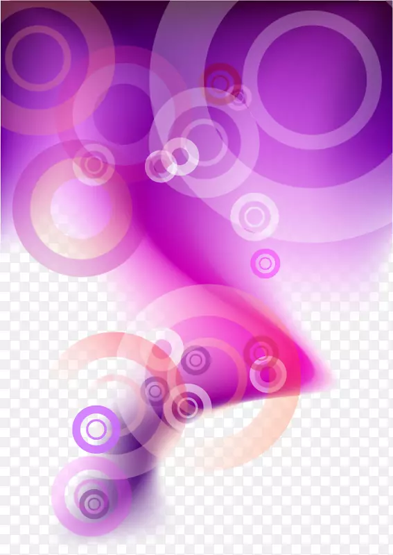 梦幻紫色图案