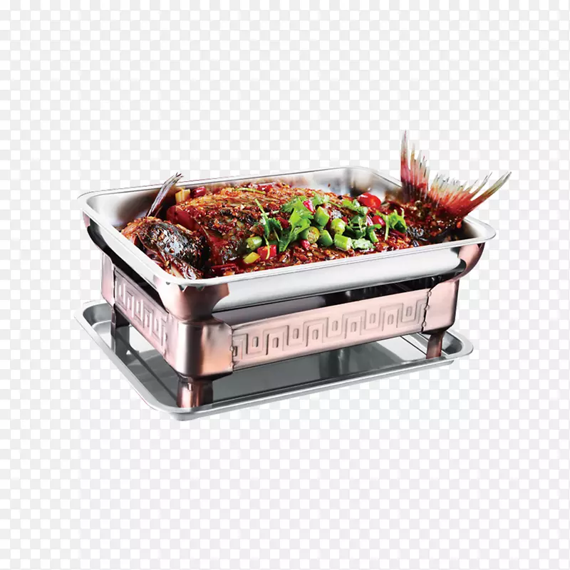 不锈钢烤鱼烤肉机设计素材