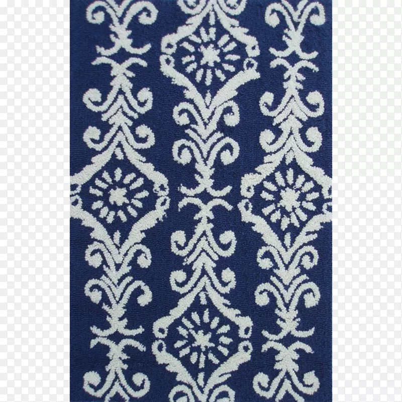 暗蓝色的实用地毯