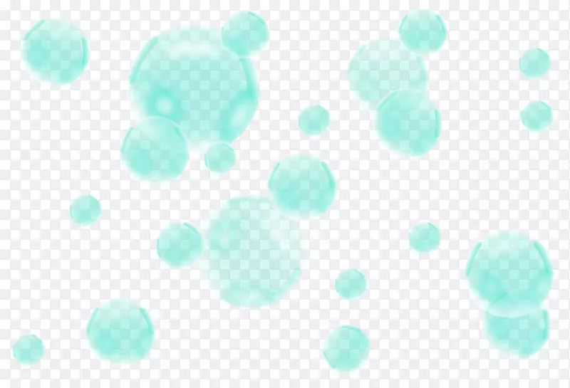 浅蓝色气泡
