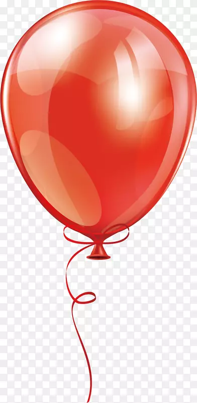 气球红色质感
