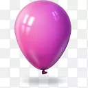 气球粉红色的Balloon-icons