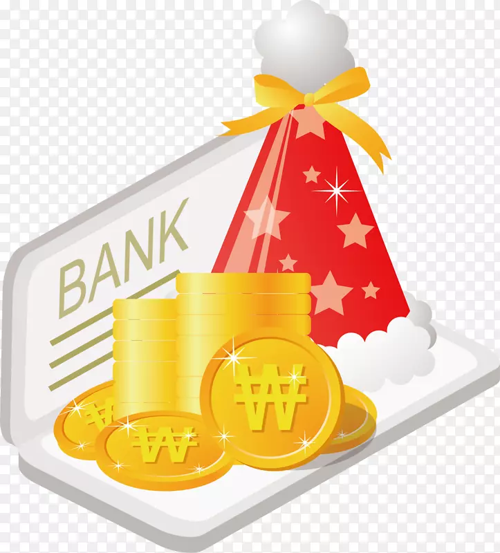 金币圣诞帽