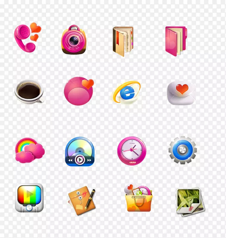 粉色系列软件图标