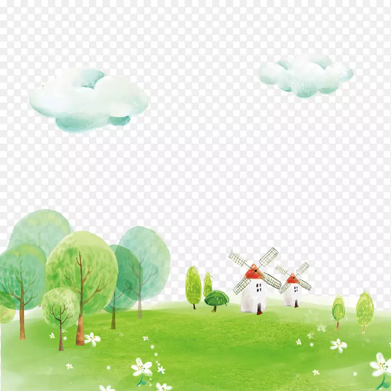 绿色植物素材下载