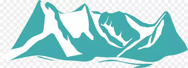 线条冰山