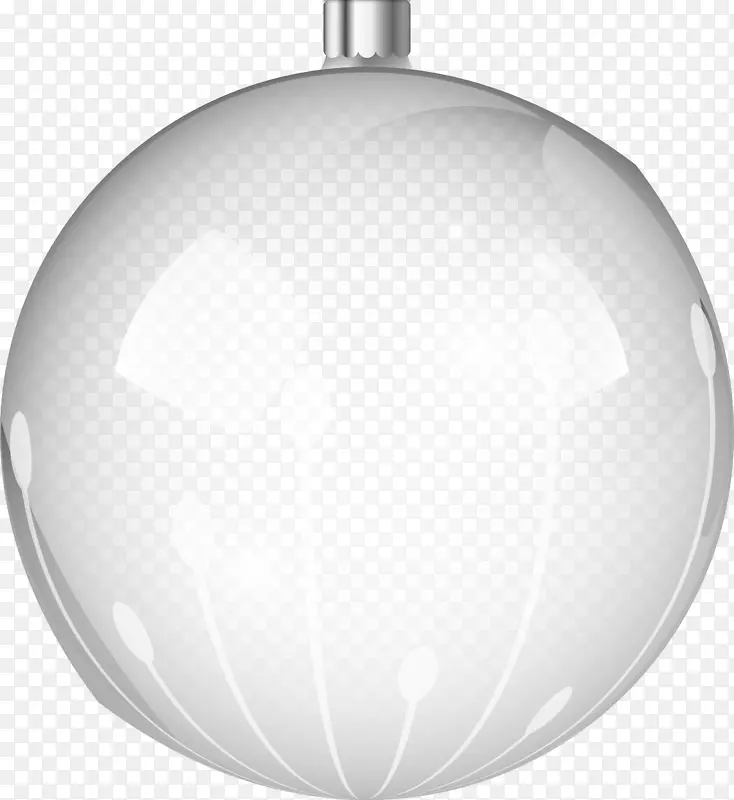 圣诞玻璃装饰球免抠素材