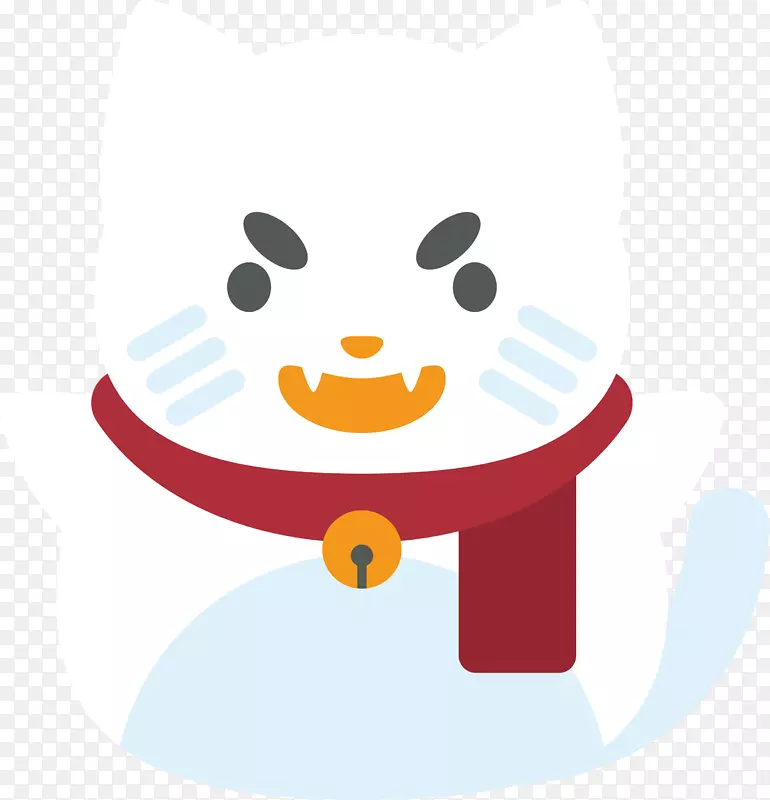 招财猫雪人