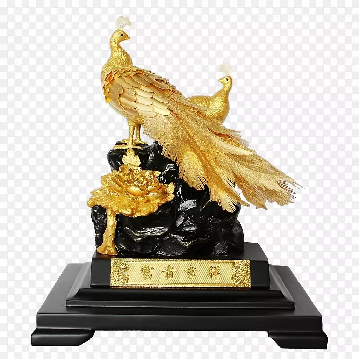 富贵吉祥孔雀
