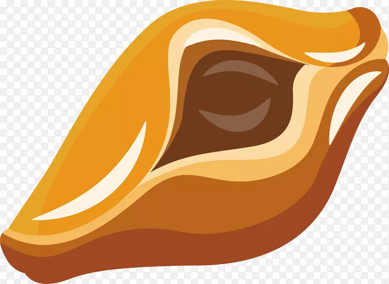 手绘俄罗斯食物美食面包矢量素材