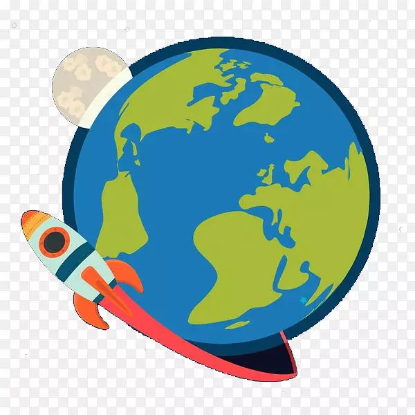 火箭绕地球一圈
