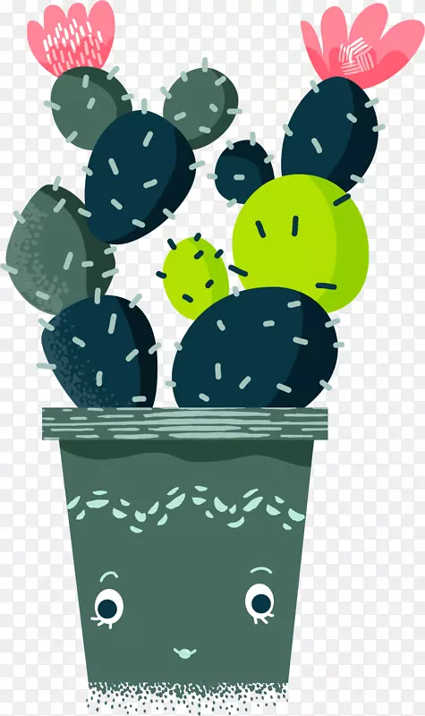 仙人掌图案