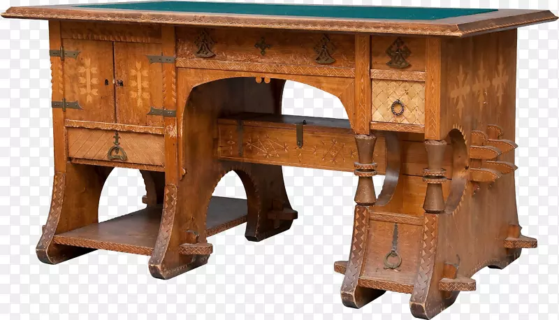 欧式复古木桌