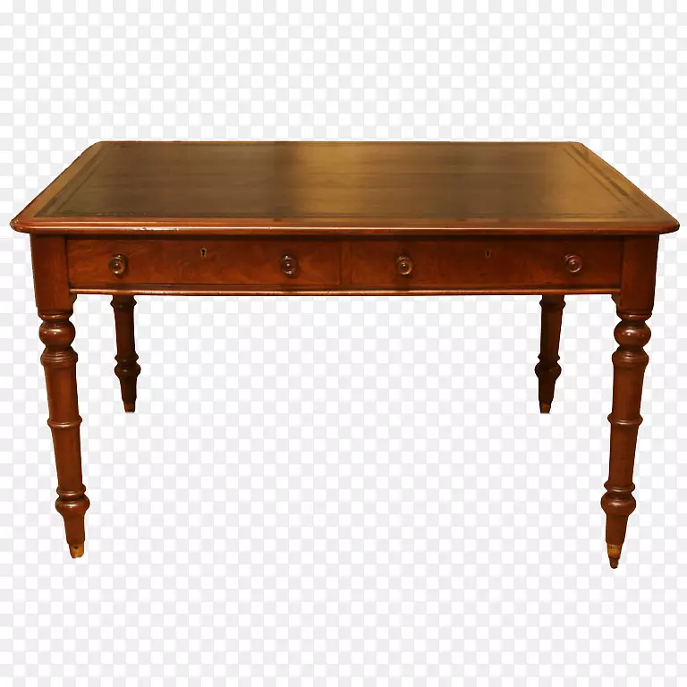 欧式复古木桌素材免抠