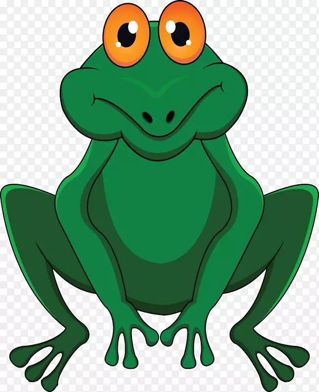 深绿色牛蛙
