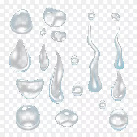 透明水滴