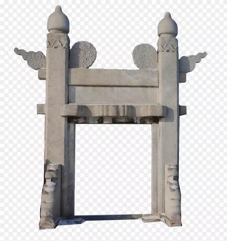 中国风石材门框