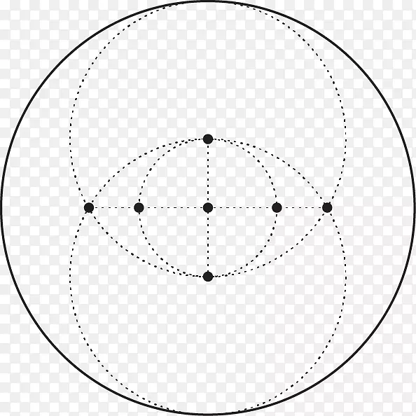 圆形线条几何图阵