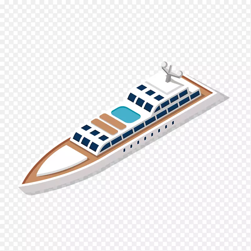 高级游艇船舶模型