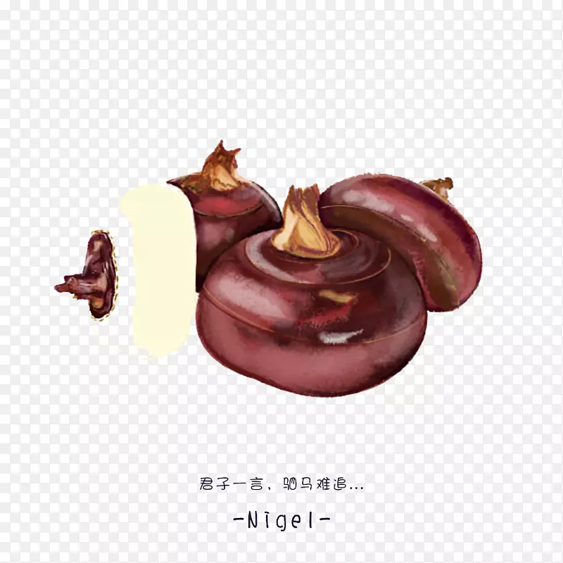 三个荸荠
