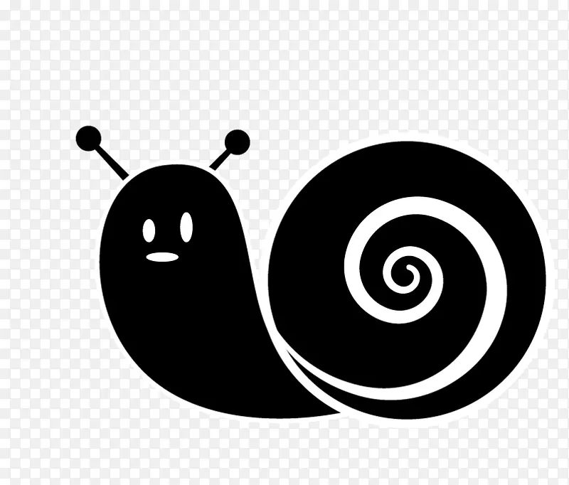 黑色的蜗牛