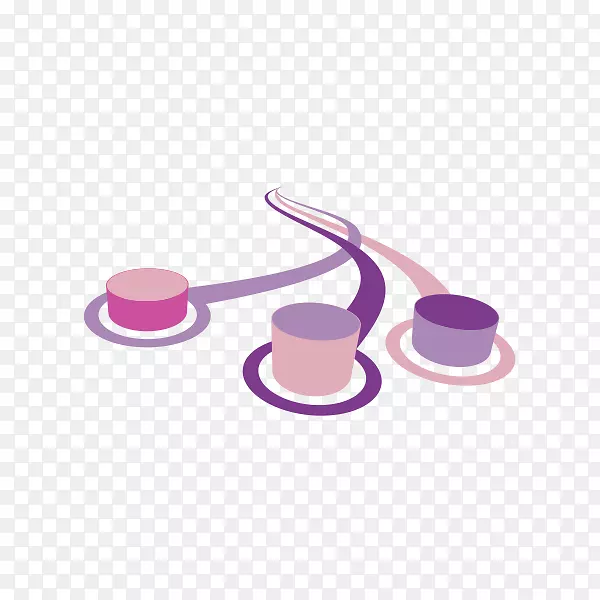 咖啡飘香抽象图logo