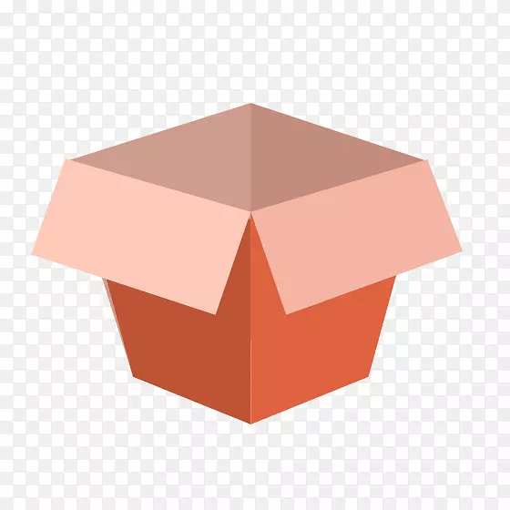 橙色方形盒子元素