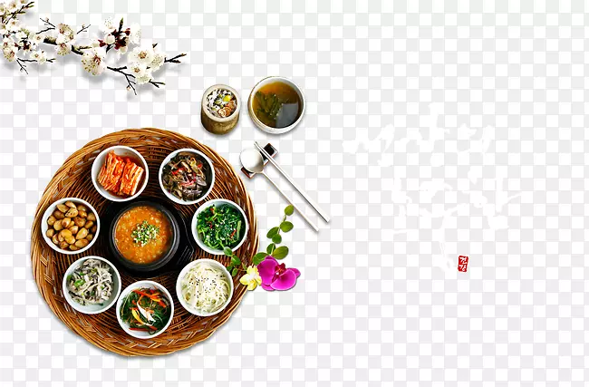韩国料理店韩国料理海报韩国美食