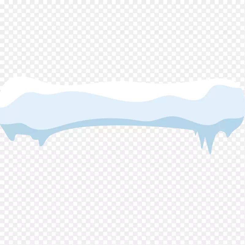 矢量雪堆免抠PNG