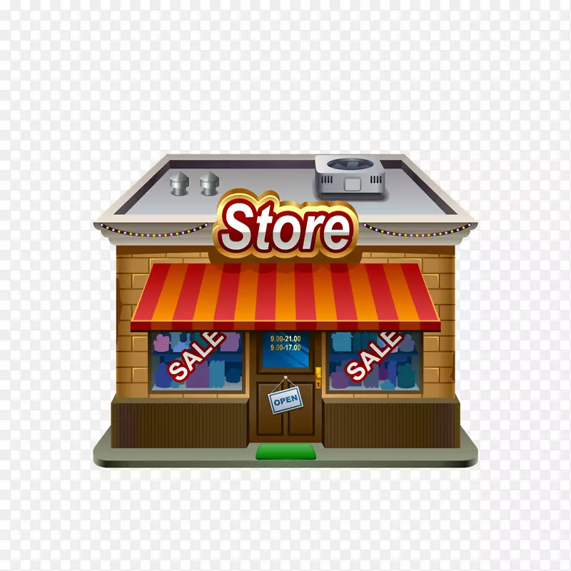 矢量手绘Store销售店PNG图片素材下载_图片编号yolpeprq-免抠素材网