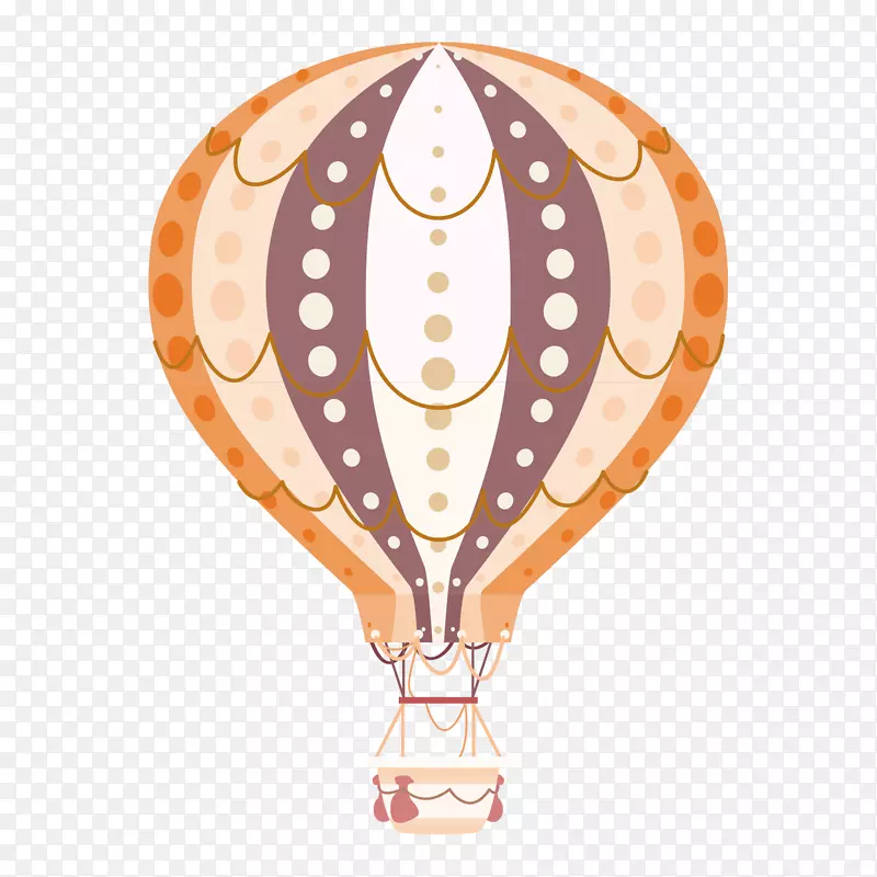 矢量热气球免抠元素