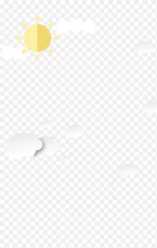 云朵太阳