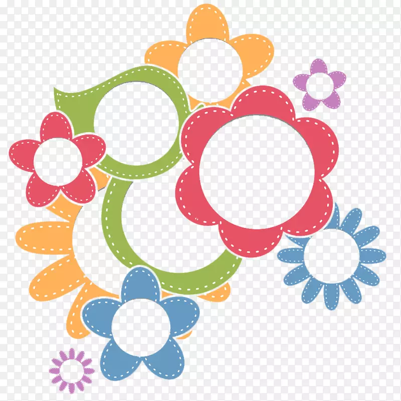花朵边框