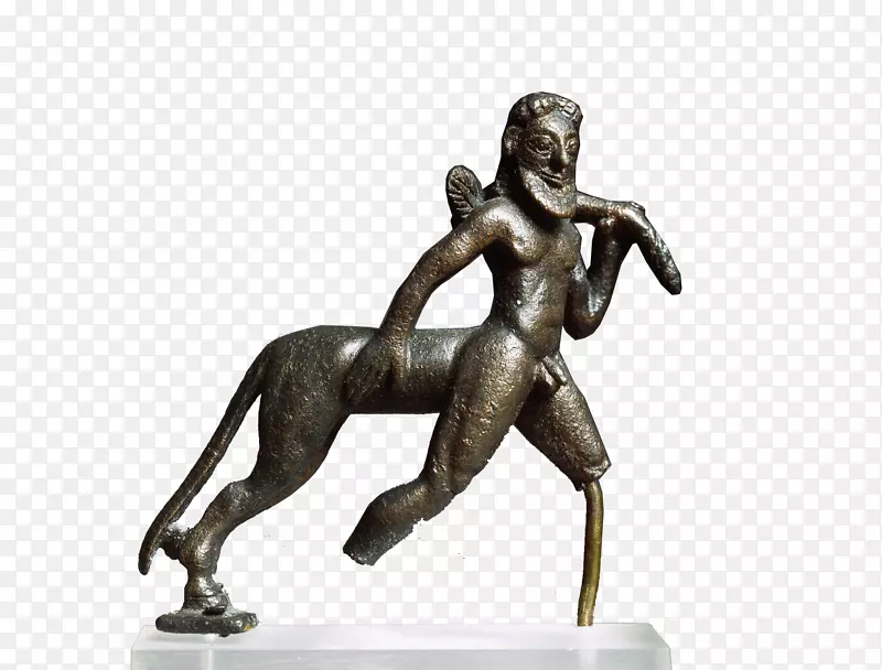 古希腊神话人首马身博物馆雕塑