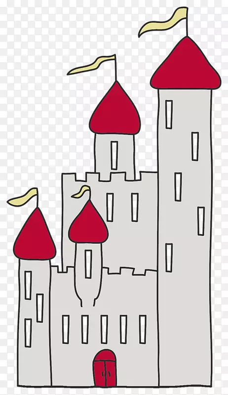 手绘城堡