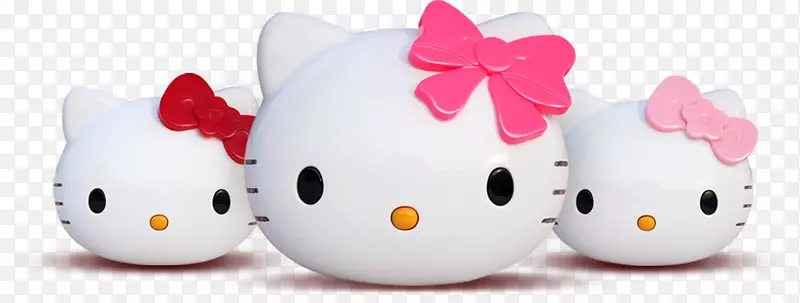 大头粉嫩猫咪玩具