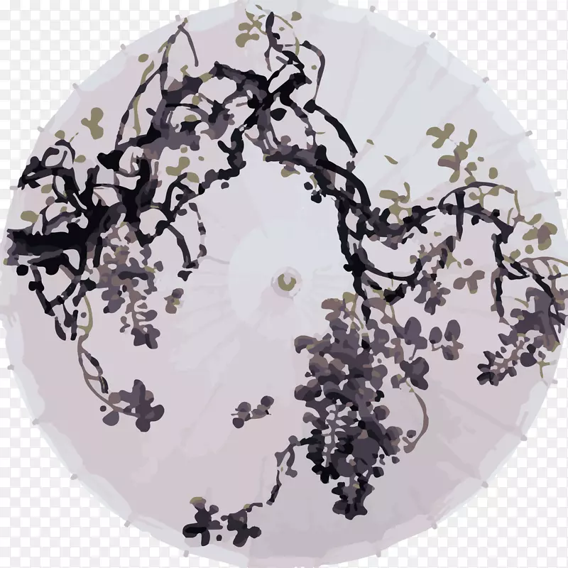 油纸扇紫藤