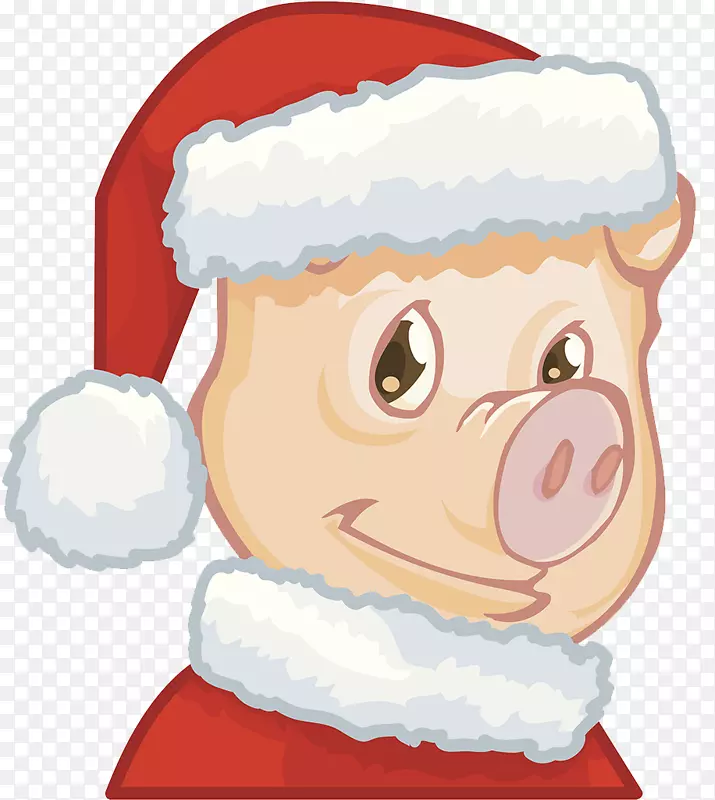 小猪圣诞老人