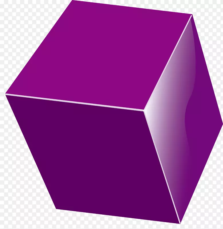 紫色长方形渐变正方形